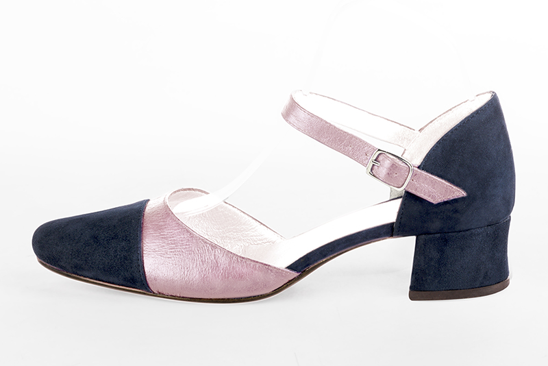 escarpin rose pale petit talon